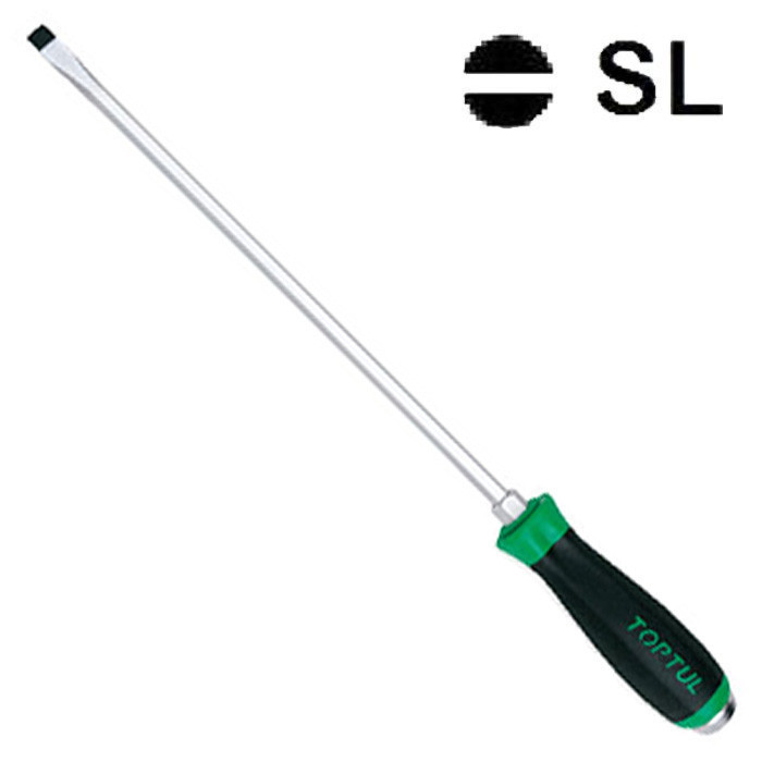 Викрутка ударна під ключ шлицевая TOPTUL 10x300 FALB1030 Одеса - фото 1