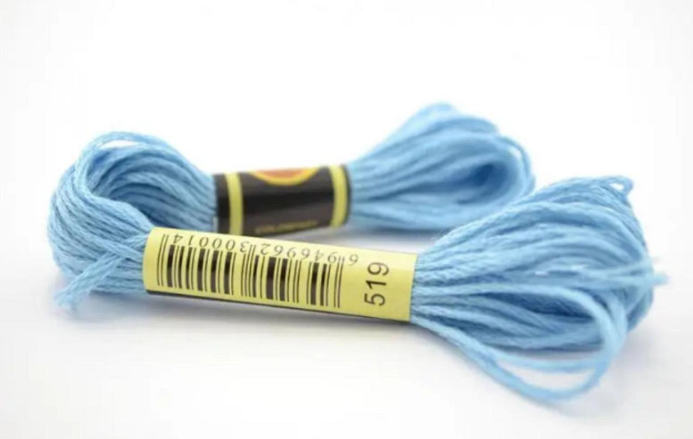 Нитки муліне для вишивки 519 Київ - фото 1