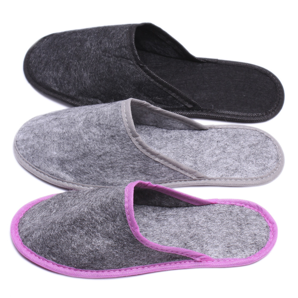 Гостевые тапочки фетровые набор 5 в 1 