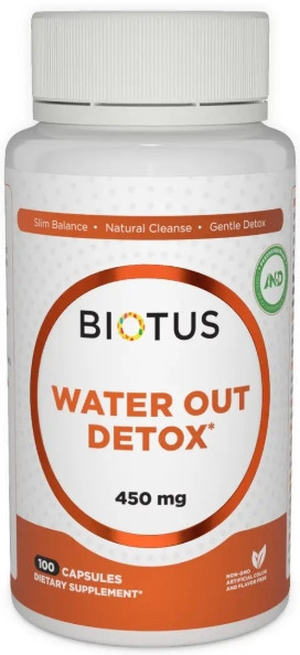 Сечогінний засіб Biotus Water Out Detox 100 капс Київ - фото 1