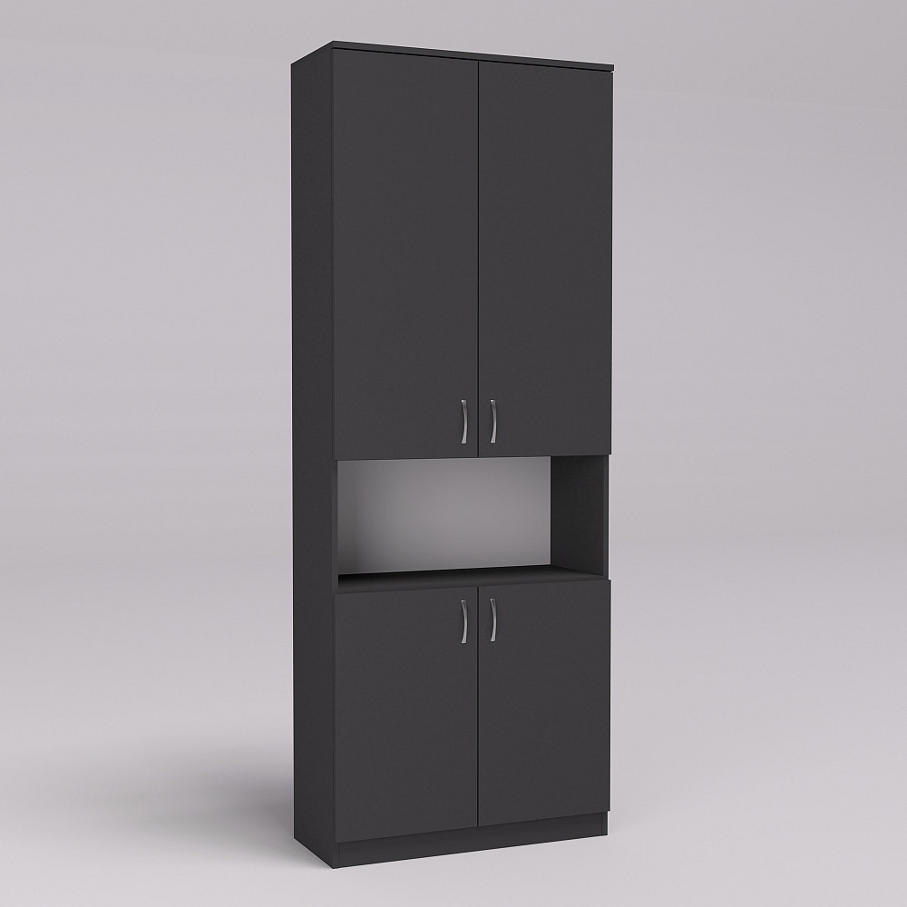 Шкаф ОШК-2, Антрацит, 800/340/2100 Львов - изображение 1