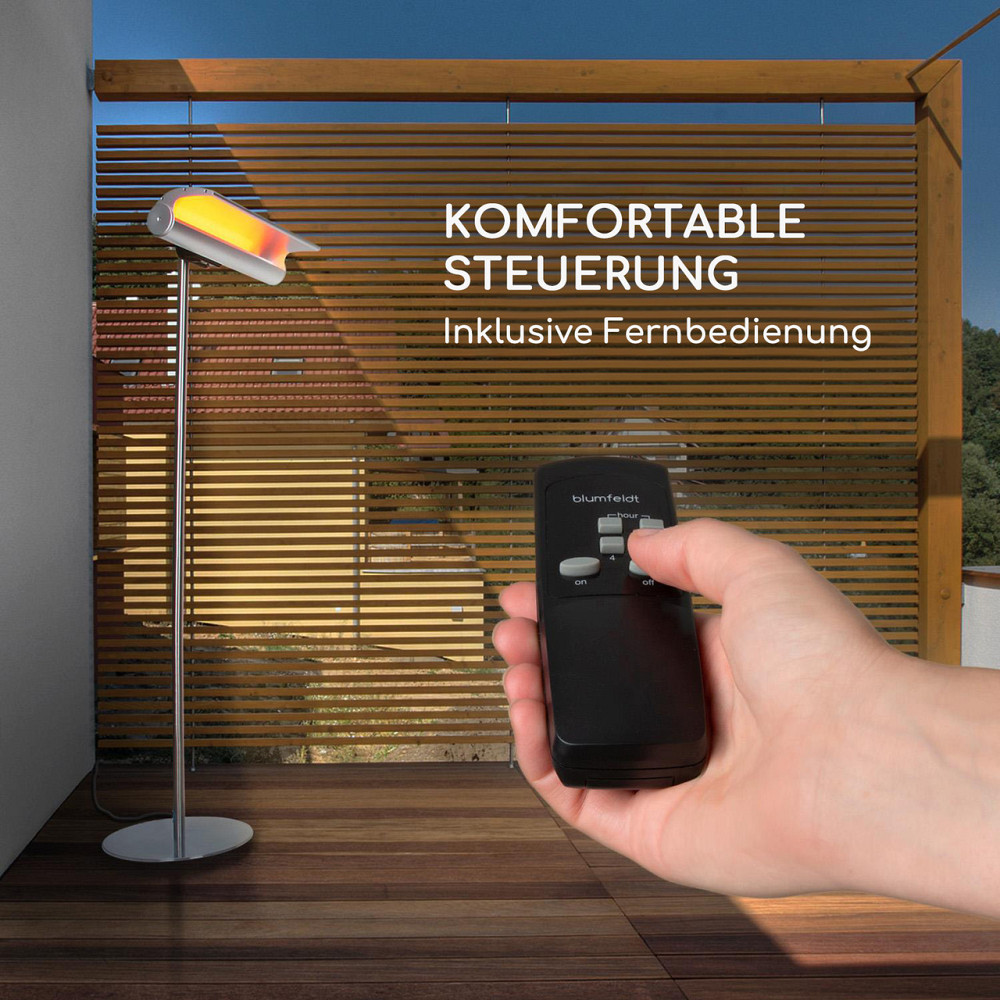 Тепловидатний нагрівач Heat Guard Reflex 1800 Вт IP65 з дистанційним керуванням таймером (Німеччина, Рівне - фото 5