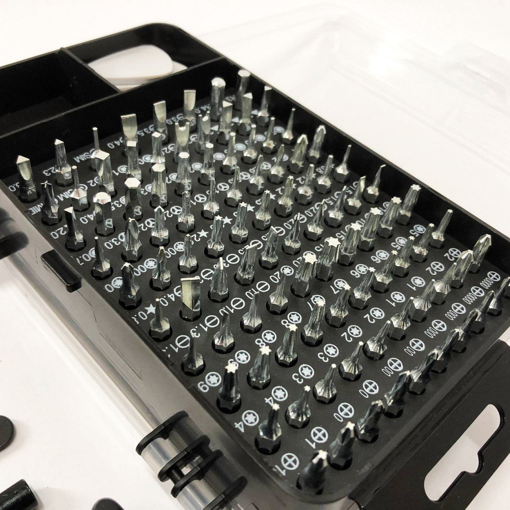 Набор мини прецизионных отверток 115 в 1 для ремонта электроники UY-35 Львов - изображение 13