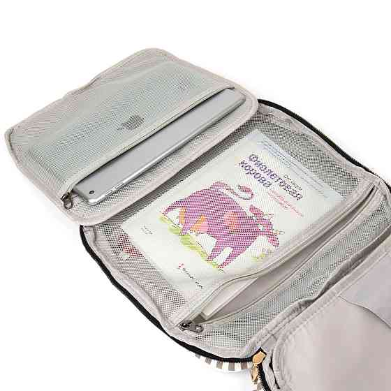 Сумка органайзер для путешествий текстильная Vintage 20650 Белая Киев