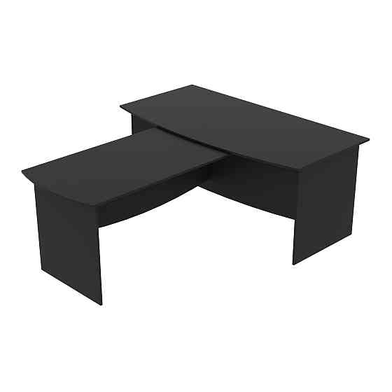 Стіл для переговорів Лідер, Антрацит, 1800/2220/760 Львів