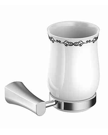 Стакан для зубних щіток VOLLE SOLO cepillado níquel нікель Київ