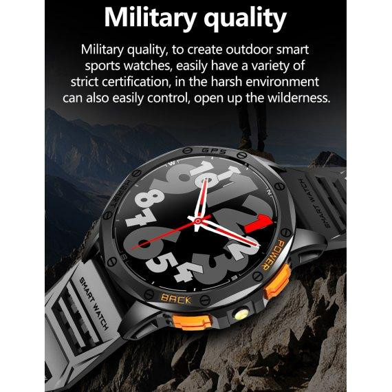 Розумний смарт годинник Smart GPS Max з компасом 2 ремінці (Камуфляж) Київ - фото 5