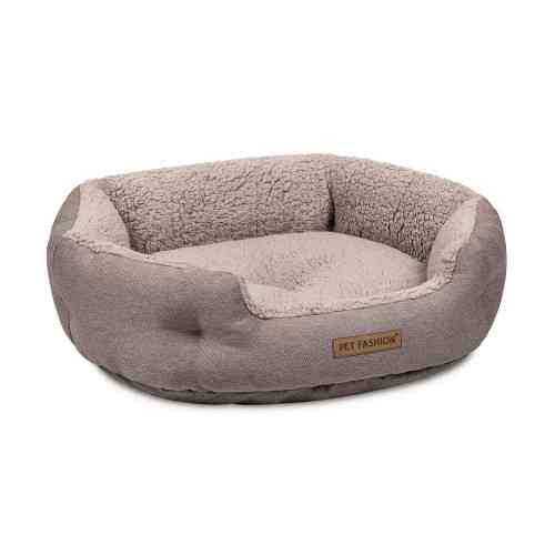 Лежак Pet Fashion BRIG для собак кавовий, 58*48*20 Киев