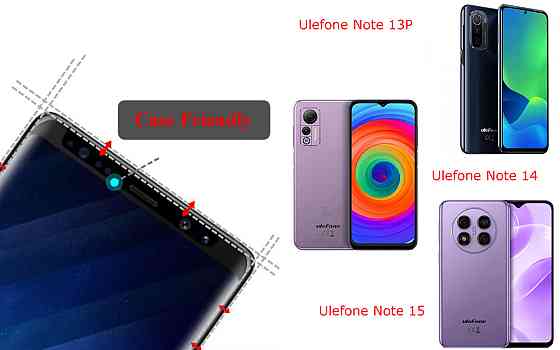 Захисне скло HyperGlass Pro для Ulefone Note 13P, Note 14, Note 15 – максимальна чутливість та захист Київ