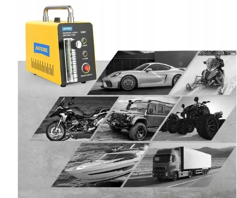 Генератор дыма Autool SDT101 для проверки герметичности систем авто, 12В, 10 л/мин Киев - изображение 2