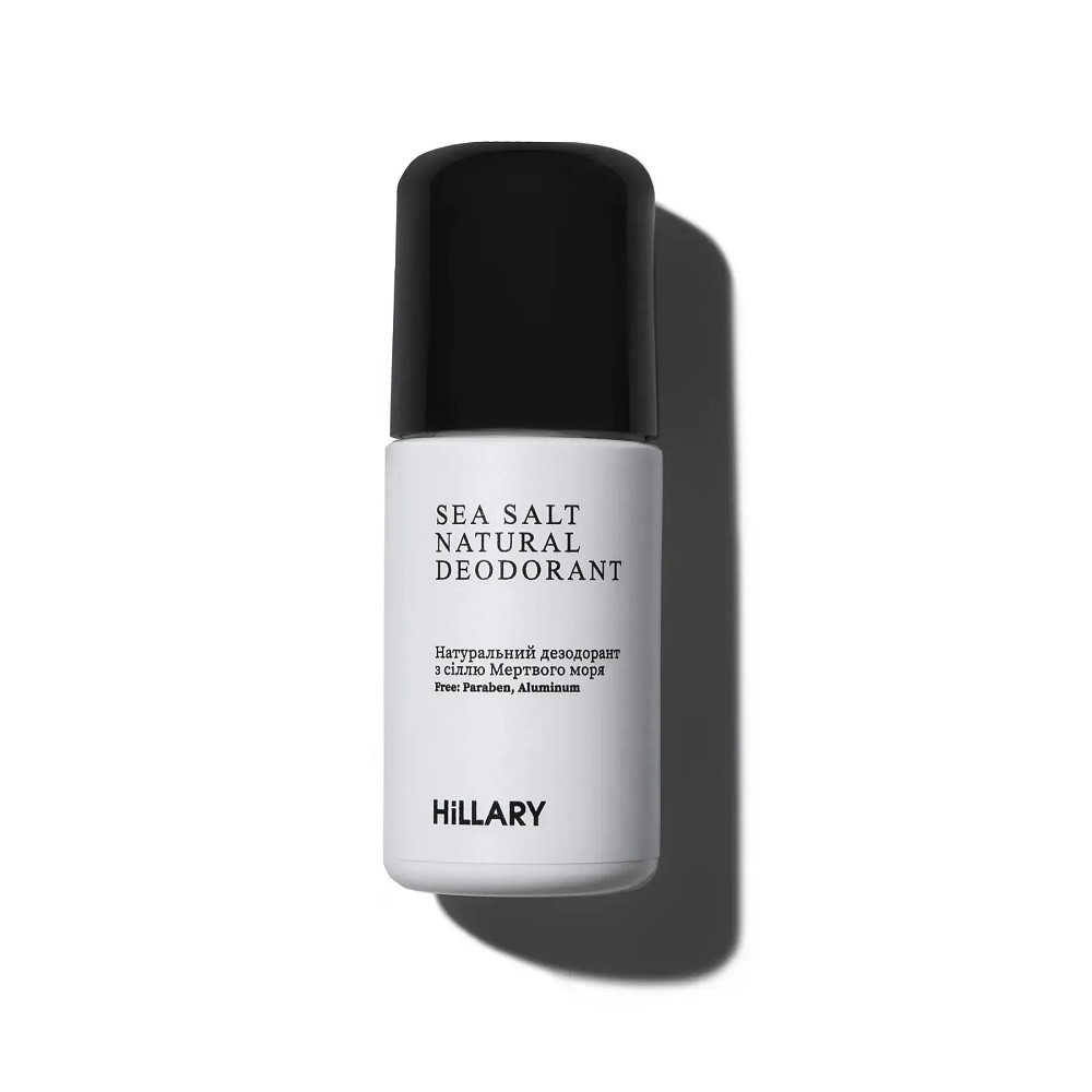 Натуральный дезодорант с солью Мертвого моря Sea Salt Natural Deodorant Hillary 50 мл Киев - изображение 6