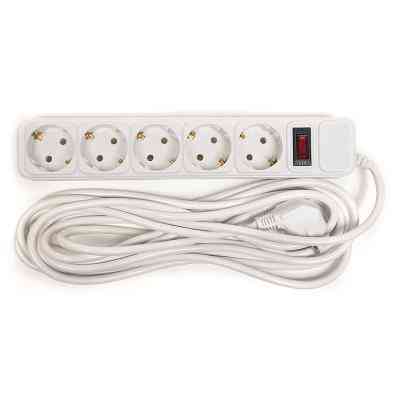 Мережевий фільтр живлення PowerPlant 5 м, 5 розеток, евростандарт (JY-1056/5) (PPSA10M50S5) Вінниця