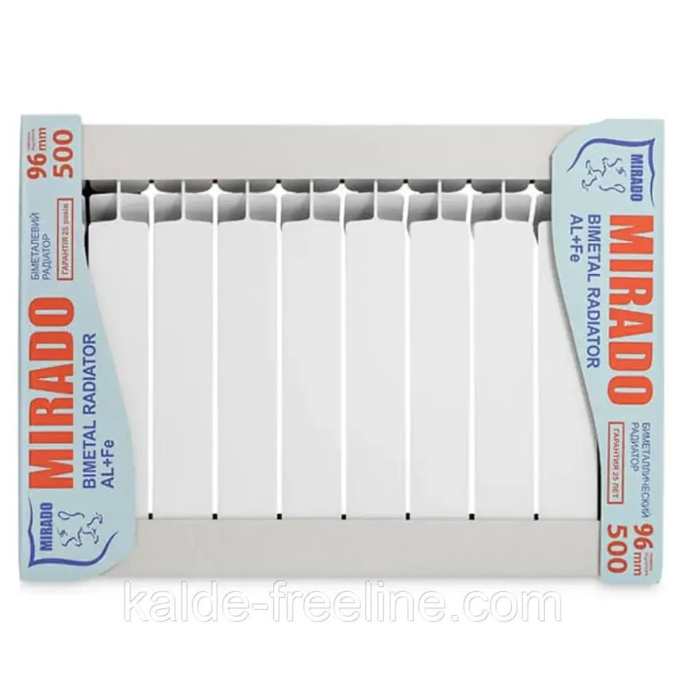 Биметаллический радиатор для отопления 