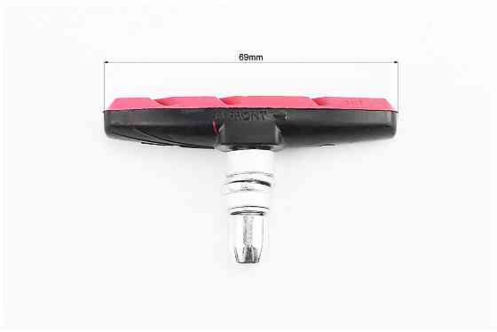 Гальмівні колодки V-brake, червоні, від 20шт -12% Київ