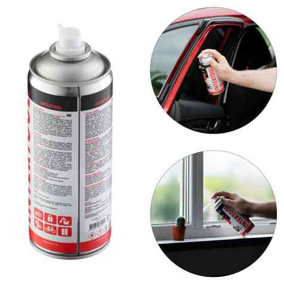 Мастило "Силікон", аерозоль, 400 мл INTERTOOL FS-6040 Київ