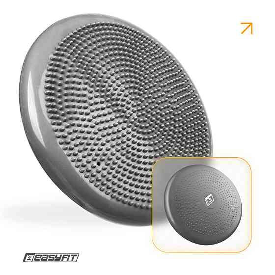 EasyFit Балансувальна масажна подушка EasyFit Сірий Київ