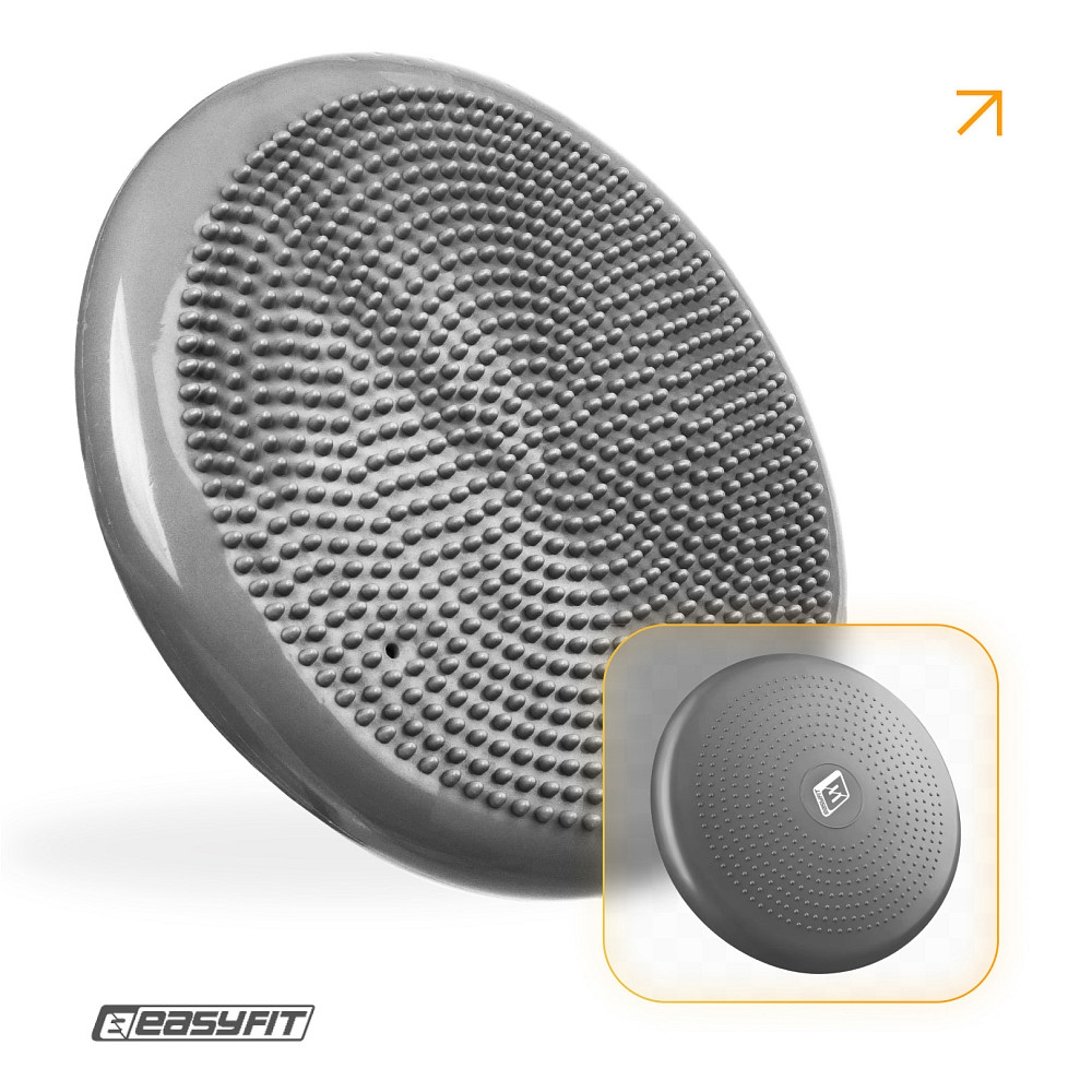 EasyFit Балансувальна масажна подушка EasyFit Сірий Київ - фото 1