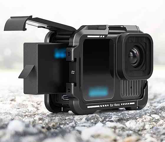 Рамка GoPro 13/12/11/10/9 алюмінієва вертикальна/горизонтальна з ковпачком aMagisn AP09 Київ