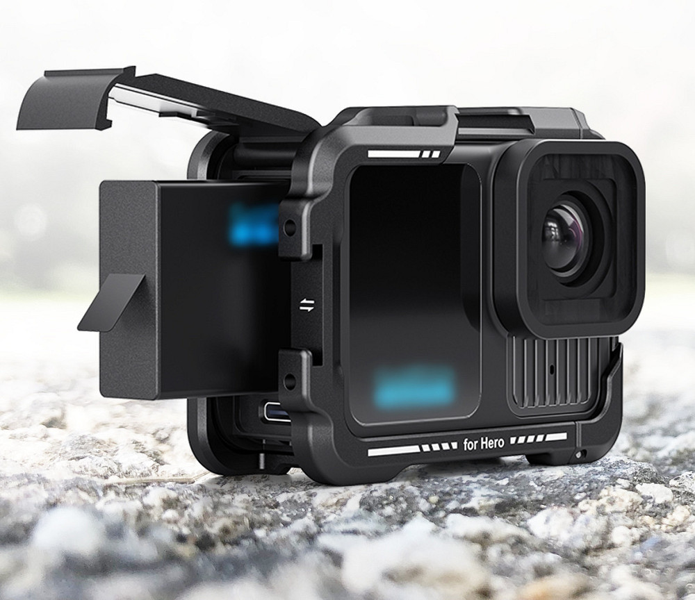 Рамка GoPro 13/12/11/10/9 алюмінієва вертикальна/горизонтальна з ковпачком aMagisn AP09 Київ - фото 5