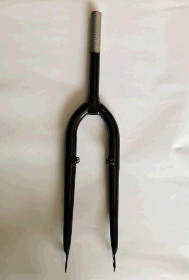 Вилка велосипедна жорстка (з кріпленням V-brake, 24) (чорна) Мукачево - фото 1
