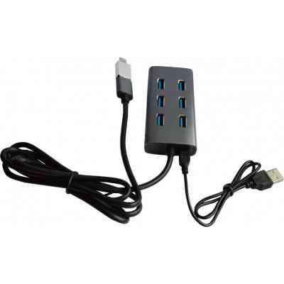 Концентратор Maiwo USB 3.0 Type-A / Type-C to 7х USB3.0 (KH700) Винница