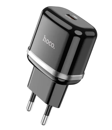 СЗУ Сетевое Зарядное Устройство Hoco N24, быстрая зарядка 20W, Type-C - Type-C Днепр