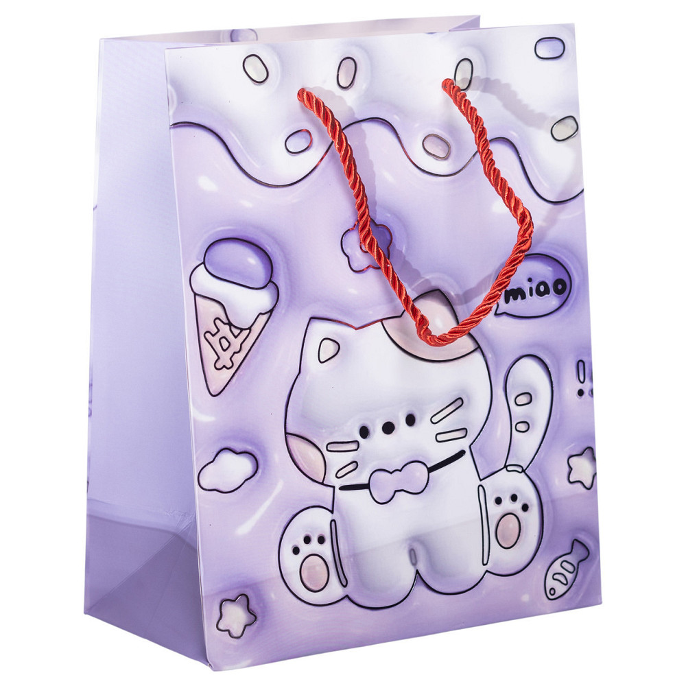 Набір красивих подарункових пакетів з паперу 12 шт Київ - фото 3