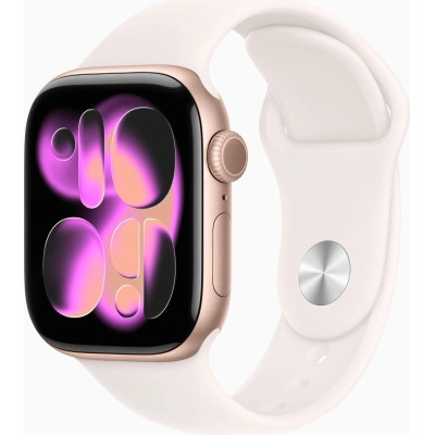 Смарт-часы Apple Watch Series 11 GPS 42mm Rose Gold Aluminium Case with Light Blush Sport Band - M/L (MEU44RK/A) Винница - изображение 1