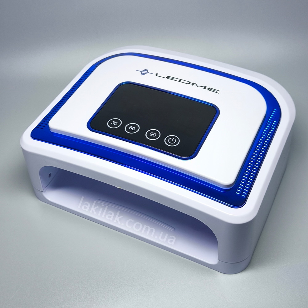 Лампа для нігтів на акумуляторі LEDME 5B 120W (біло-блакитна) Херсон - фото 1