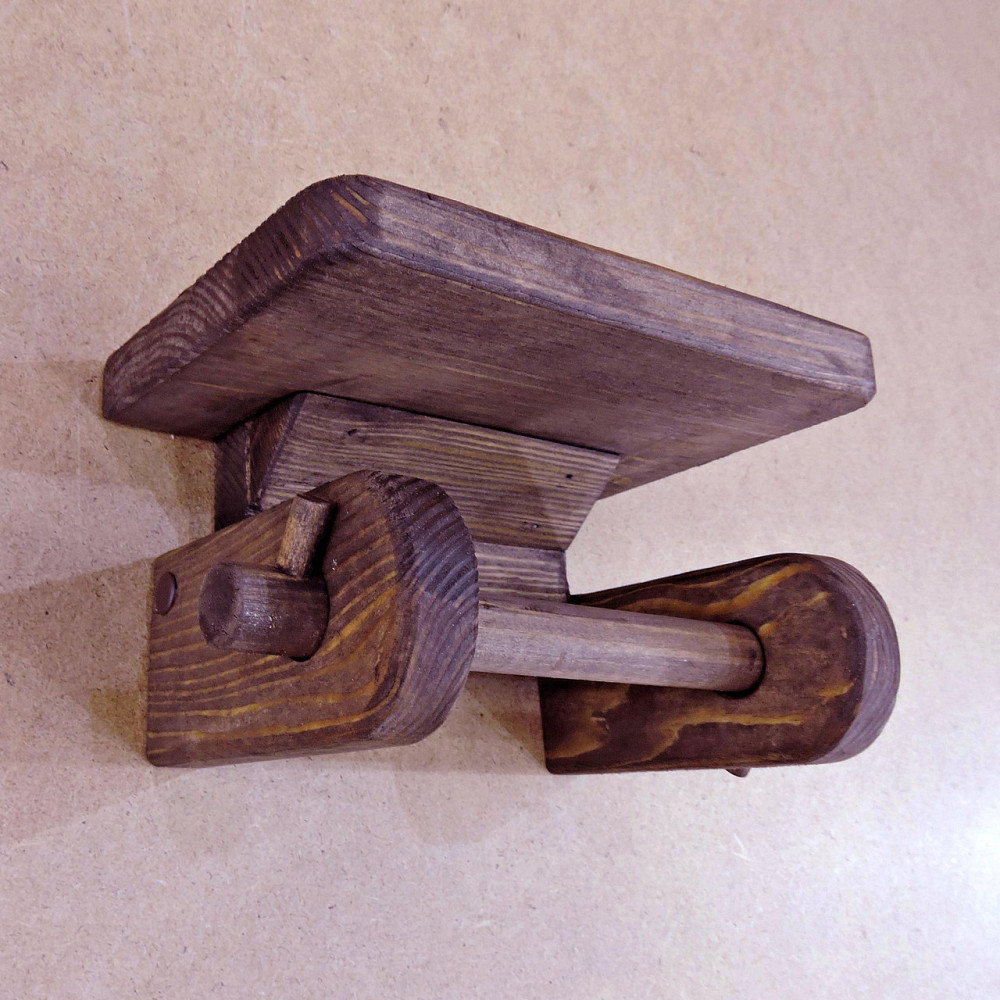 Тримач для туалетного паперу "Сульфур" капучино Миколаїв - фото 3