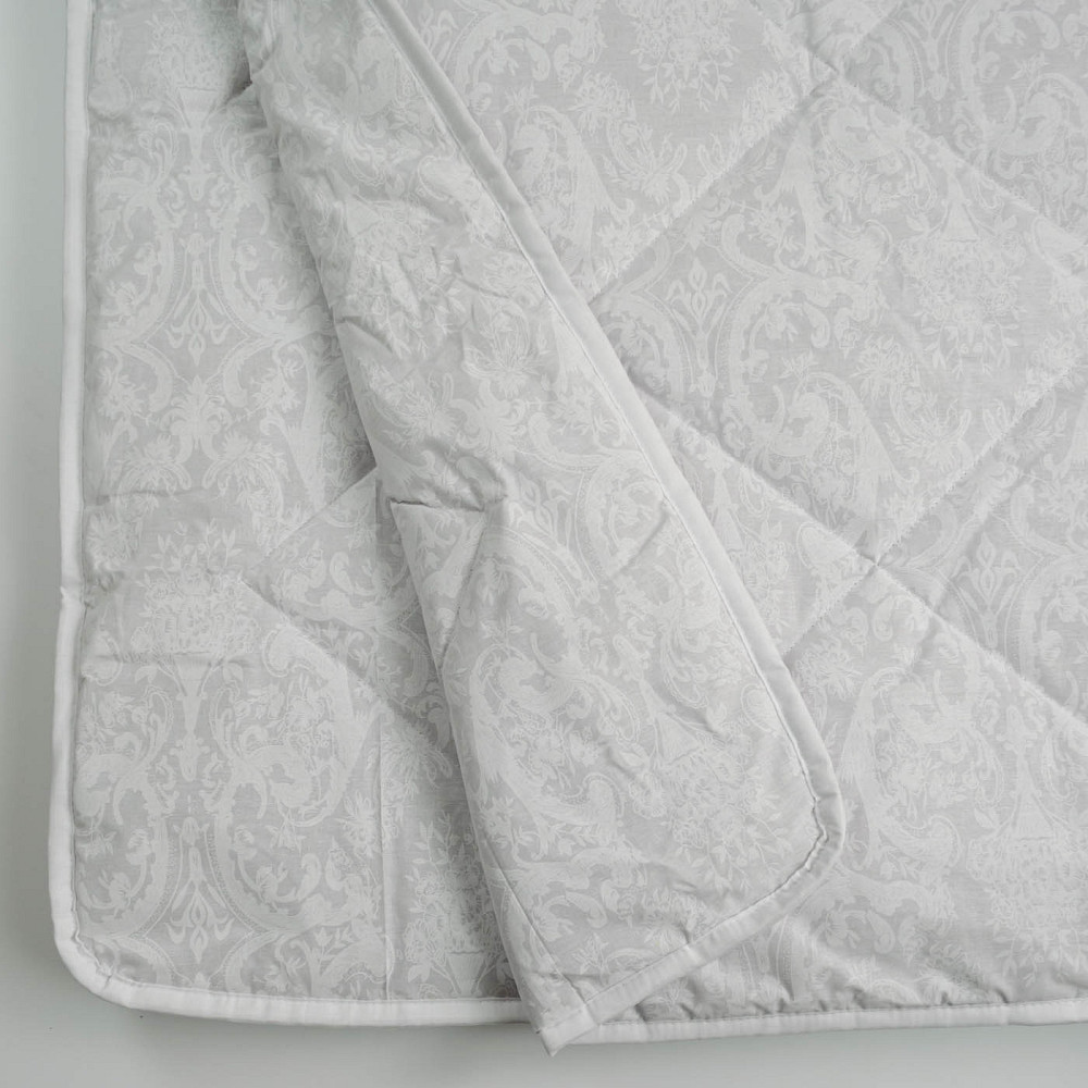 Одеяло конопляное летнее Бязь Соло YouStar полуторное 140х210 см (Белый) Сумы - изображение 5