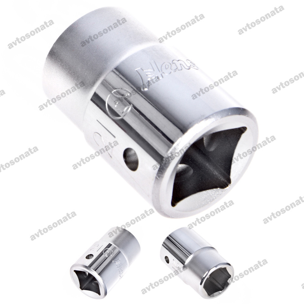 Головка торцевая 3/4"DR 6-гр. 19мм HANS (6400M19) Винница - изображение 2