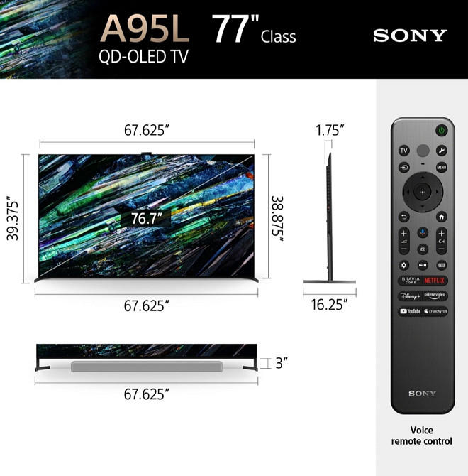 Телевизор: Sony XR-77A95L. Харьков - изображение 4