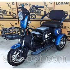 Електричний трицикл Corso Logan S 1200W-72вт-23А/ч шини 10"-10" купить в интернет магазине Одеса - фото 1