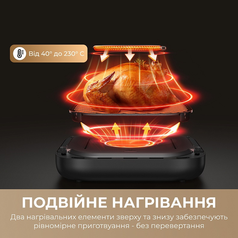 Мультипіч Mova AeroChef FD10 Pro Max Black (MOVA-FD10-PMAX-B) ( 19543 ) Харків - фото 13