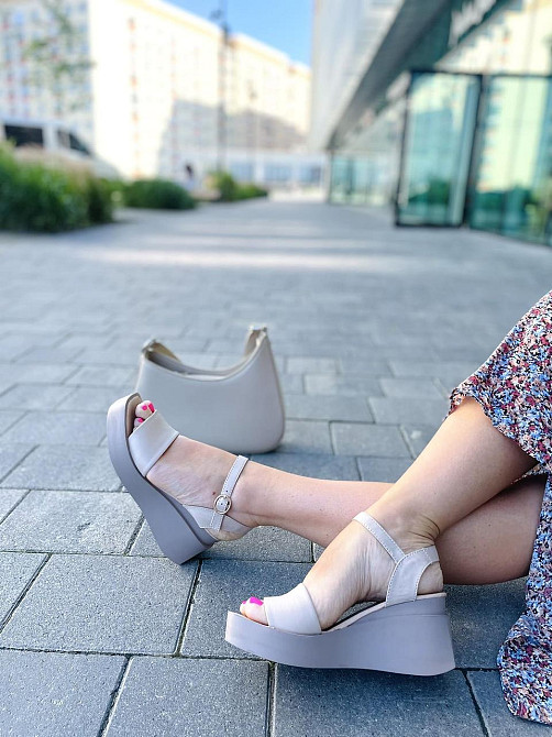 Tamei Босоніжки жіночі Tamei 219-8 бежеві (літо, шкіра натуральна) (5264) Коломия - фото 9