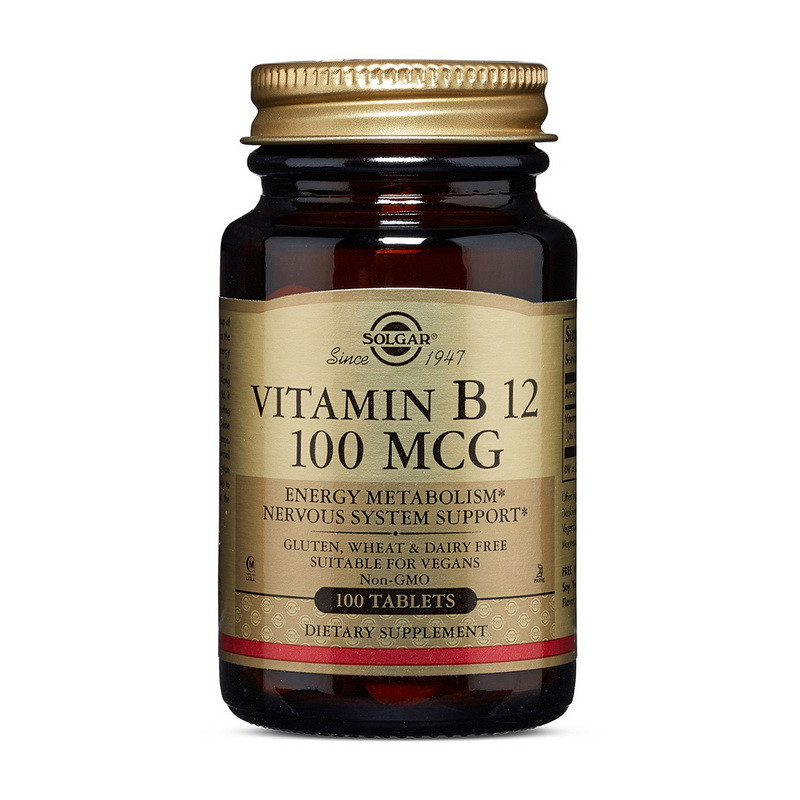 Vitamin B 12 100 mcg (100 tabs) Луцьк - фото 1