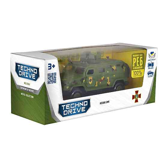 Модель серії Шеврони Героїв – Козак 2М1 – Азов Днепр