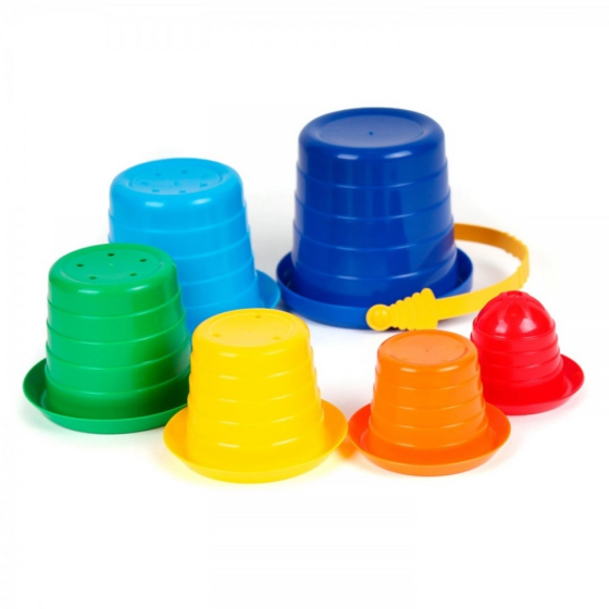 Ігровий набір "Пірамідка "Сомбреро №2" ТехноК 2674TXK, 6 елементів Вінниця