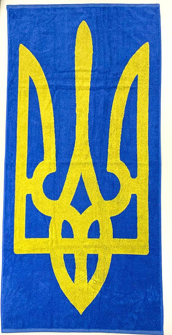 Рушник Ideal Textile з патріотичним дизайном 70х140 см (56860791) Чернівці - фото 4