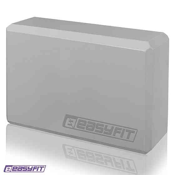 Блок для йоги EasyFit EVA Сірий Коломия