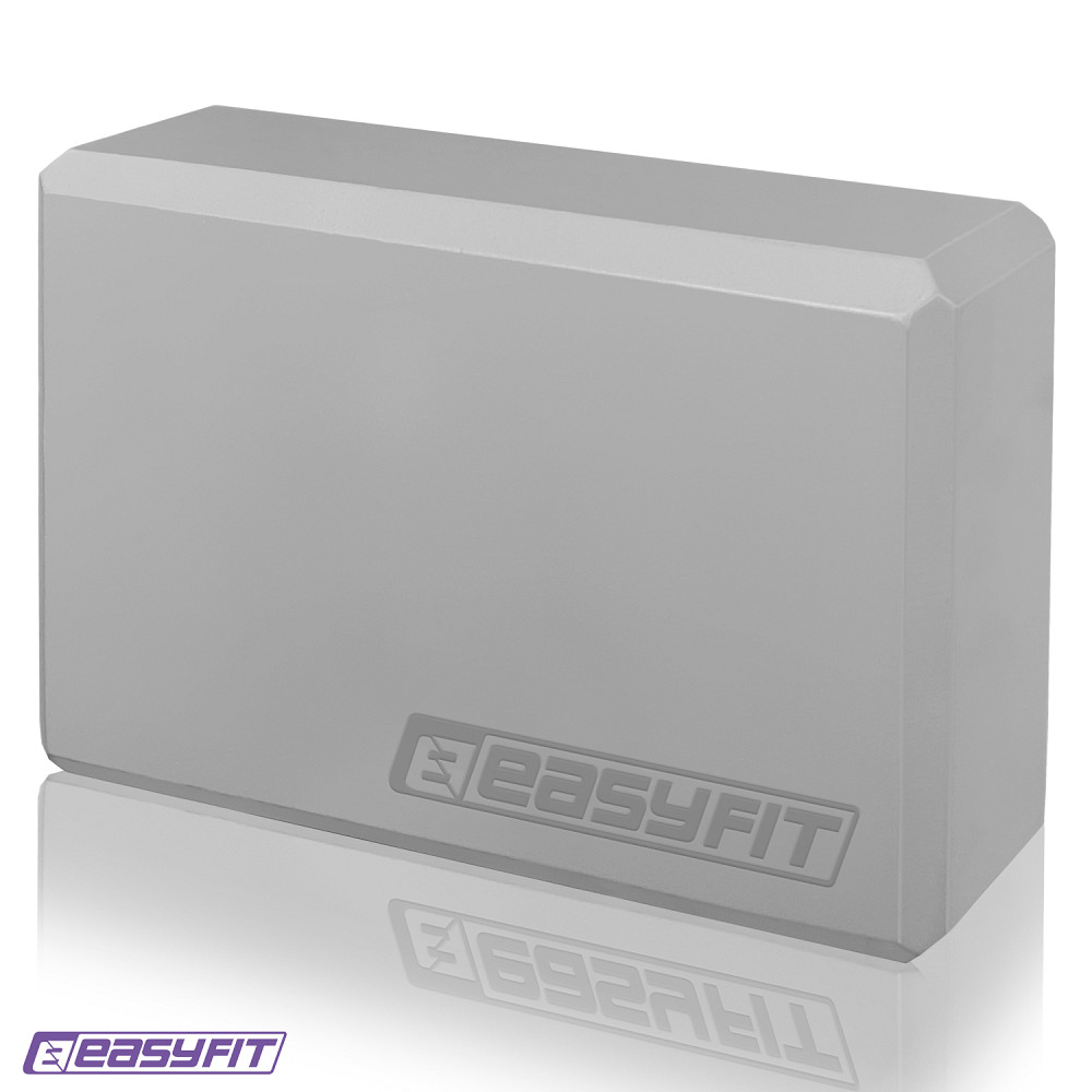 Блок для йоги EasyFit EVA Сірий Коломия - фото 1