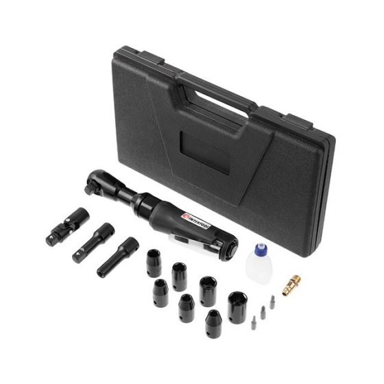 Потужний гайковерт кутовий пневматичний 1/2" INTERTOOL PT-1110 : 69 Нм, 160 об/хв., 6 атмосфер Київ