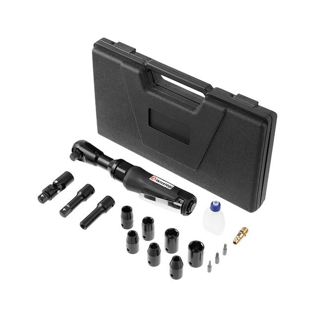 Потужний гайковерт кутовий пневматичний 1/2" INTERTOOL PT-1110 : 69 Нм, 160 об/хв., 6 атмосфер Київ - фото 2