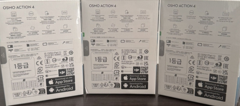 Камера Dji Osmo Action 4 Standard Combo Киев - изображение 2