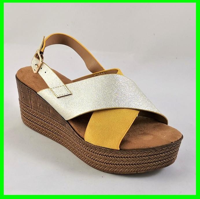 Жіночі Сандалії Босоніжки на Танкетці Платформа Літні (розміри: 38,39) Дніпро - фото 8