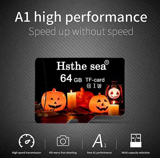 Moric MicroSD 64 GB Smart Card Standart Class 10 UHS-I TF флешка карта Київ