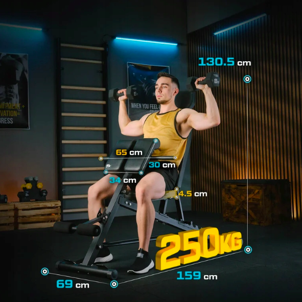 Лавка тренировочная Trex Sport TX-200B с партой Скотта Киев - изображение 6