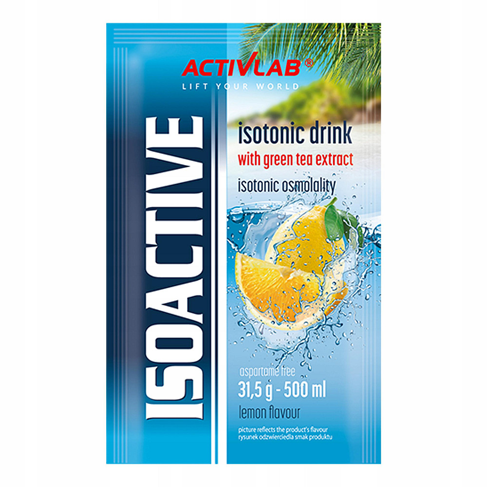 Ізотонічний напій Iso Active 31,5g 1 sachet (Lemon) Луцьк - фото 1