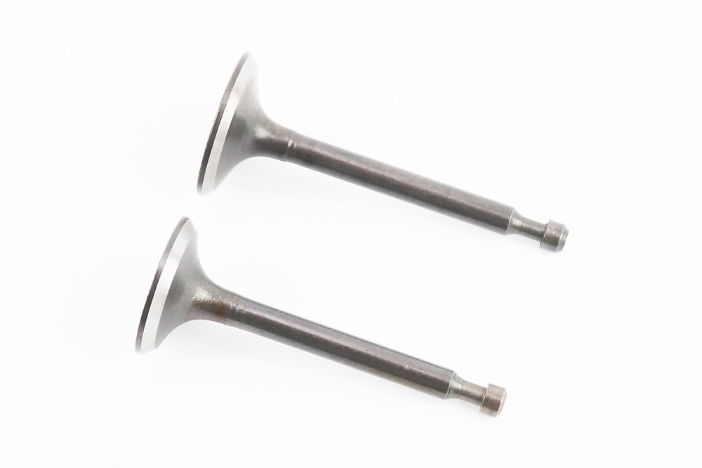 Клапан впускний (h-64; D-27; d-5,45), випускний (h-62; D-25; d-5,45) к-кт 2шт 170F Киев - изображение 1